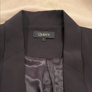 Quince Womens Blazer - Classic Tailored Jacket